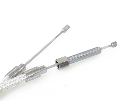 52in. Clutch Cable - Sterling Chromite. Fits 4Spd Big Twin 1968-1986