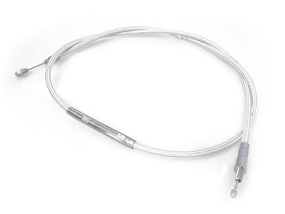 69in. Clutch Cable - Sterling Chromite. Fits 5Spd Big Twin 1987-2006