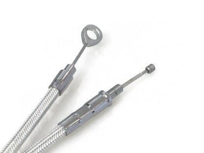 67in. Clutch Cable - Sterling Chromite. Fits 5Spd Big Twin 1987-2006