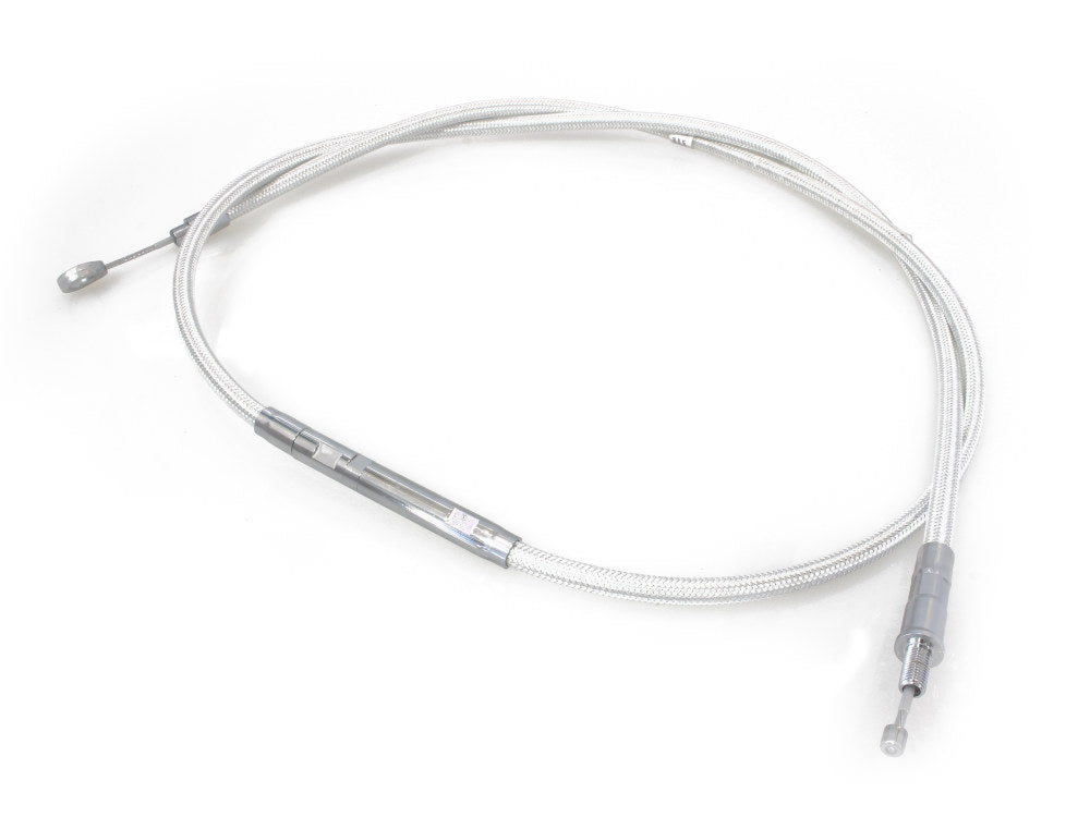 67in. Clutch Cable - Sterling Chromite. Fits 5Spd Big Twin 1987-2006