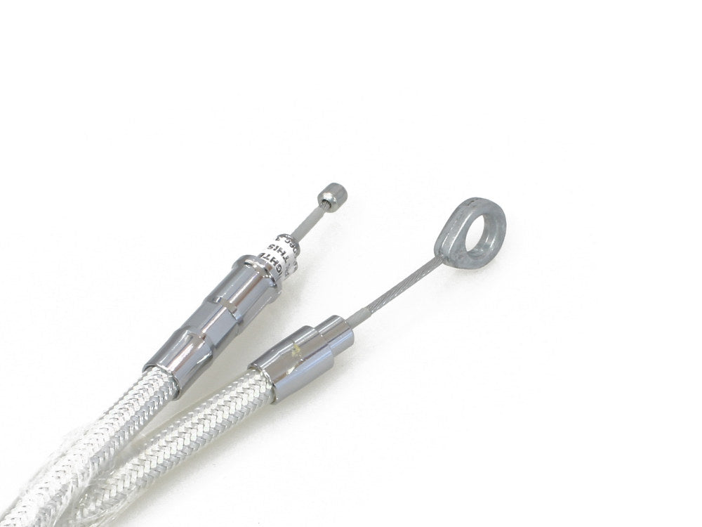 57in. Clutch Cable - Sterling Chromite. Fits Sportster 1986-2003.