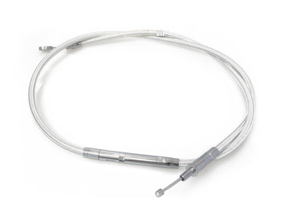 62in. Clutch Cable - Sterling Chromite. Fits 5Spd Big Twin 1987-2006