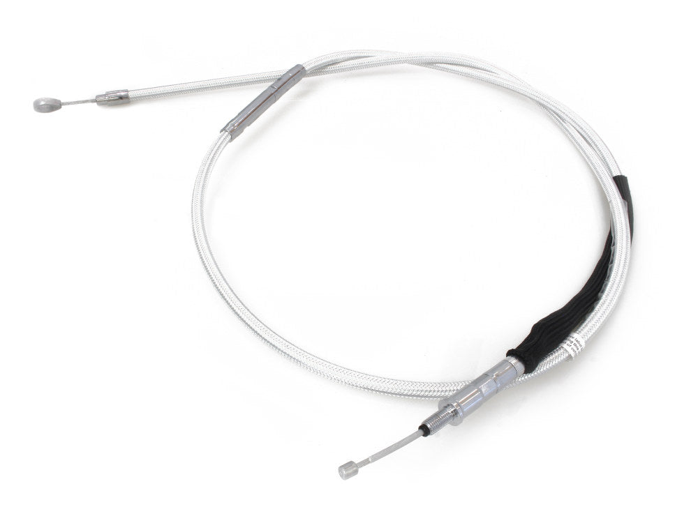 65in. Clutch Cable - Sterling Chromite. Fits Touring 2008-2016 and 2021-2024.