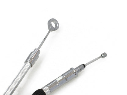 67in. Clutch Cable - Sterling Chromite. Fits Touring 2008-2016 and 2021-2024.