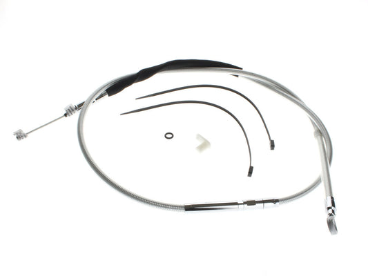 63in. Clutch Cable - Sterling Chromite. Fits Touring 2008-2016 and 2021-2024.