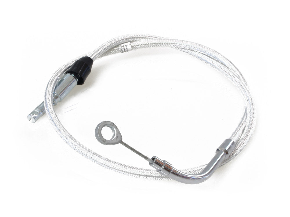 41in. Quick Connect Upper Clutch Cable - Sterling Chromite. Fits Most Touring 2021-2024