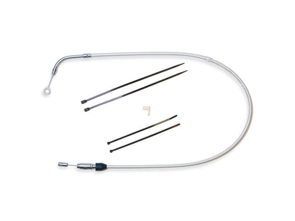 39in. Quick Connect Upper Clutch Cable - Sterling Chromite. Fits Most Touring 2021-2024