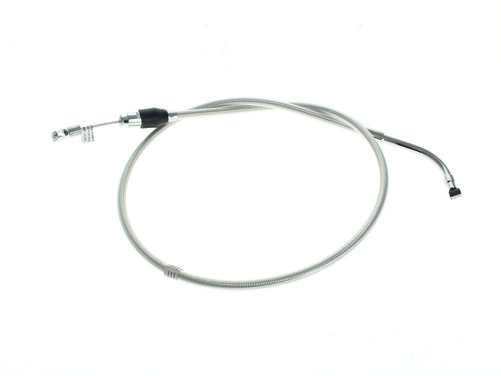 41in. Quick Connect Upper Clutch Cable - Sterling Chromite. Fits Road Glide 2024up