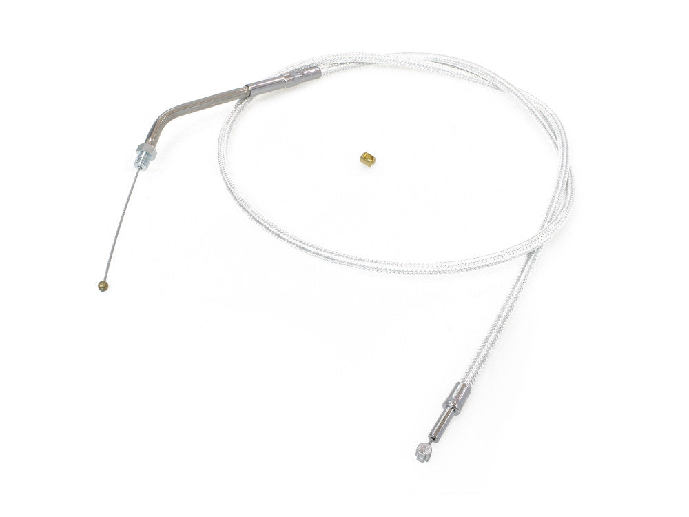 38-1/2in. Throttle Cable - Sterling Chromite. Fits Big Twin 1981-1988.