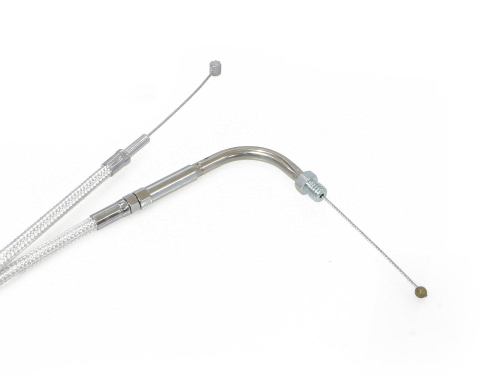 36in. Throttle Cable - Sterling Chromite. Fits Big Twin 1990-1995.