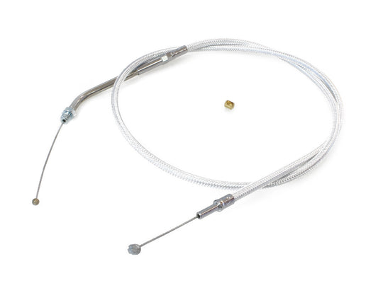 36in. Throttle Cable - Sterling Chromite. Fits Sportster 1988-1995.
