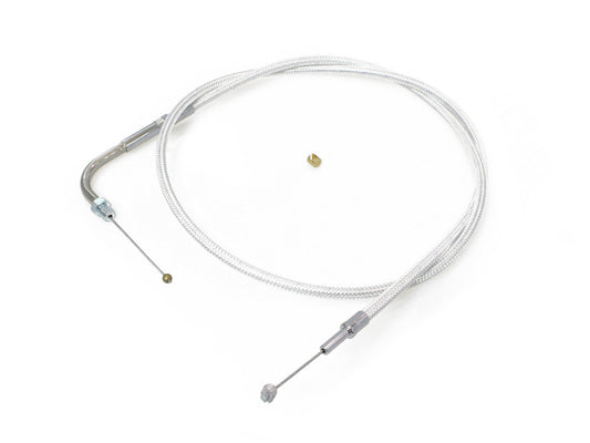 33-1/2in. Throttle Cable - Sterling Chromite. Fits Big Twin 1981-1988.