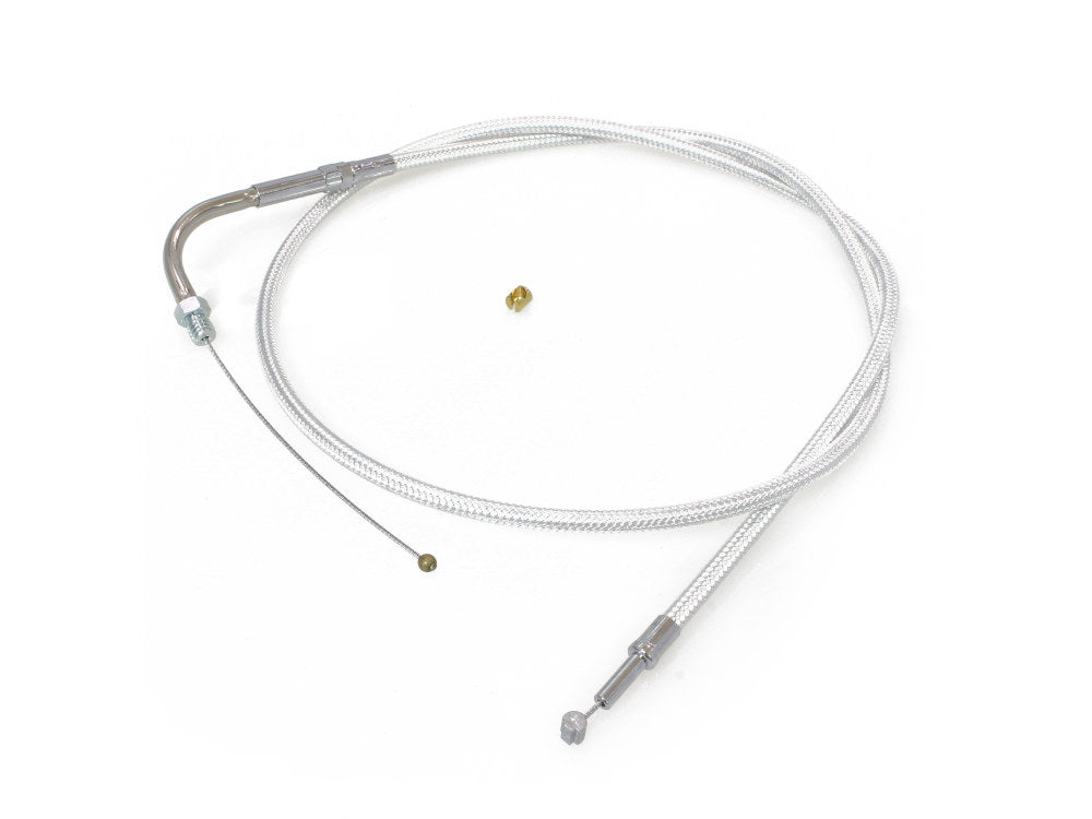 41-1/2in. Throttle Cable - Sterling Chromite. Fits Big Twin 1990-1995.
