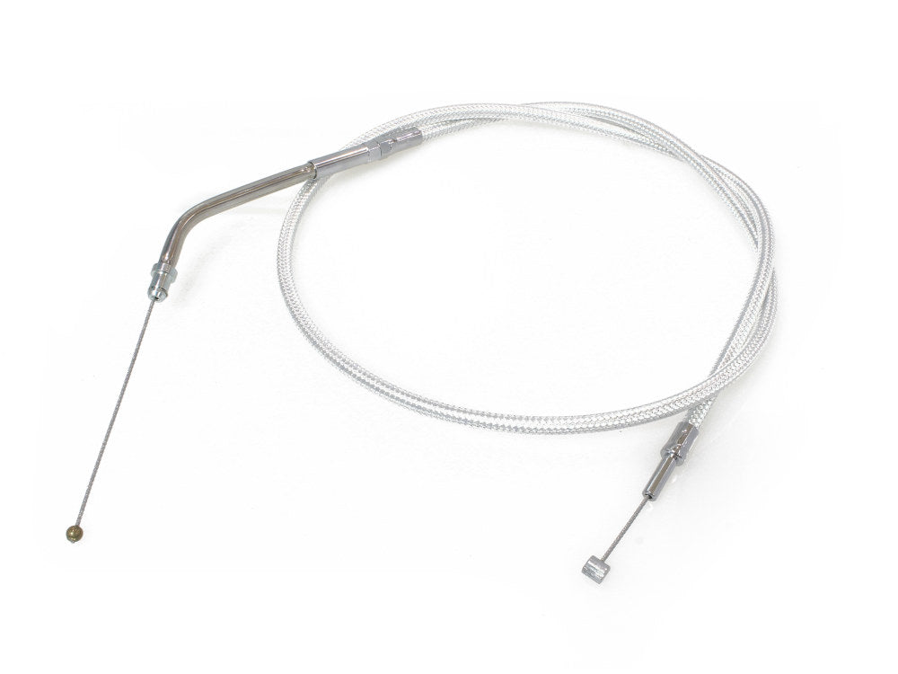 32-3/4in. Throttle Cable - Sterling Chromite. Fits Sportster 1996-2006.