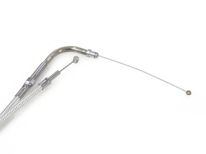 50-1/2in. Throttle Cable - Sterling Chromite. Fits Big Twin 1996-2001 with Magnetti Marelli EFI