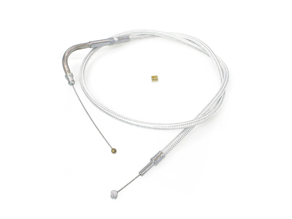 34-3/4in. Throttle Cable - Sterling Chromite. Fits Big Twin 1996-2017.