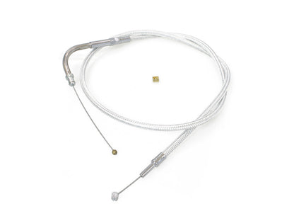 28-1/2in. Throttle Cable - Sterling Chromite. Fits Big Twin 1996-2017.