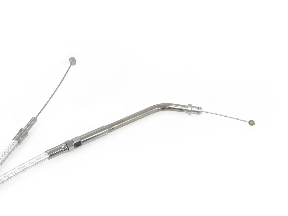 36in. Throttle Cable - Sterling Chromite. Fits Sportster 2007-2021.