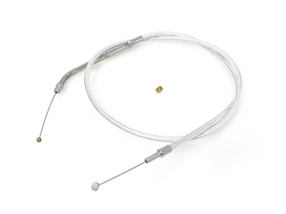 36in. Throttle Cable - Sterling Chromite. Fits Sportster 2007-2021.