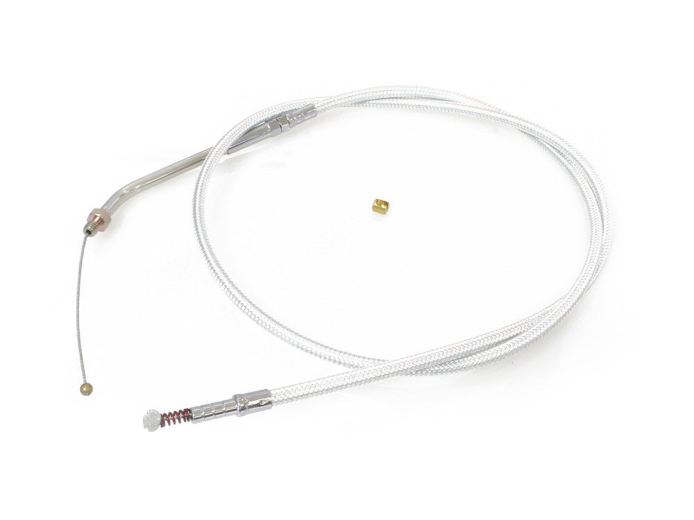 38-1/2in. Idle Cable - Sterling Chromite. Fits Big Twin 1981-1988.