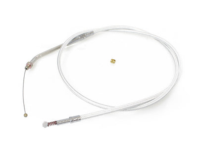 38-1/2in. Idle Cable - Sterling Chromite. Fits Big Twin 1981-1988.