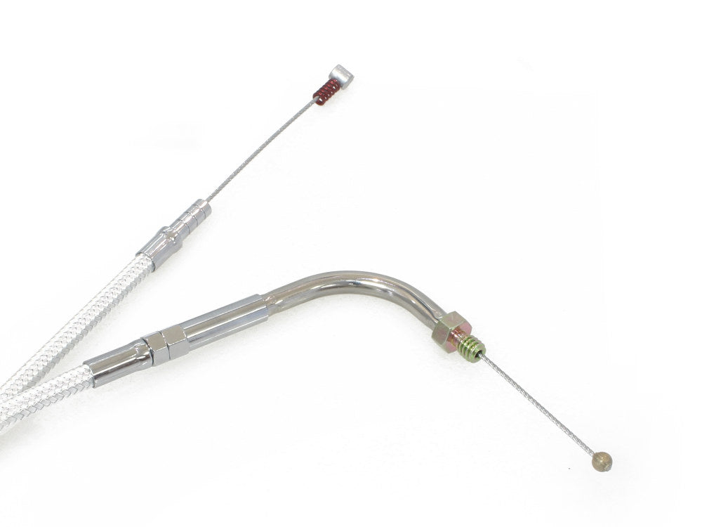 30in. Idle Cable - Sterling Chromite. Fits Big Twin 1990-1995.