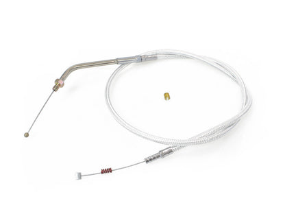 30in. Idle Cable - Sterling Chromite. Fits Sportster 1988-1995.