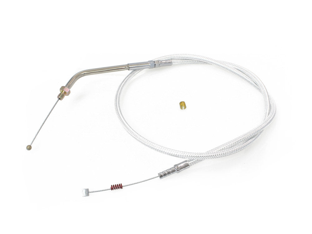 36in. Idle Cable - Sterling Chromite. Fits Sportster 1988-1995.