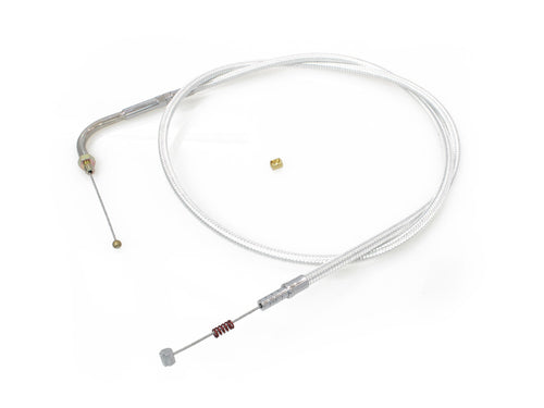 41-1/2in. Idle Cable - Sterling Chromite. Fits Big Twin 1990-1995.