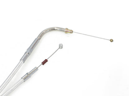 45-1/2in. Idle Cable - Sterling Chromite. Fits Big Twin 1996-2017.