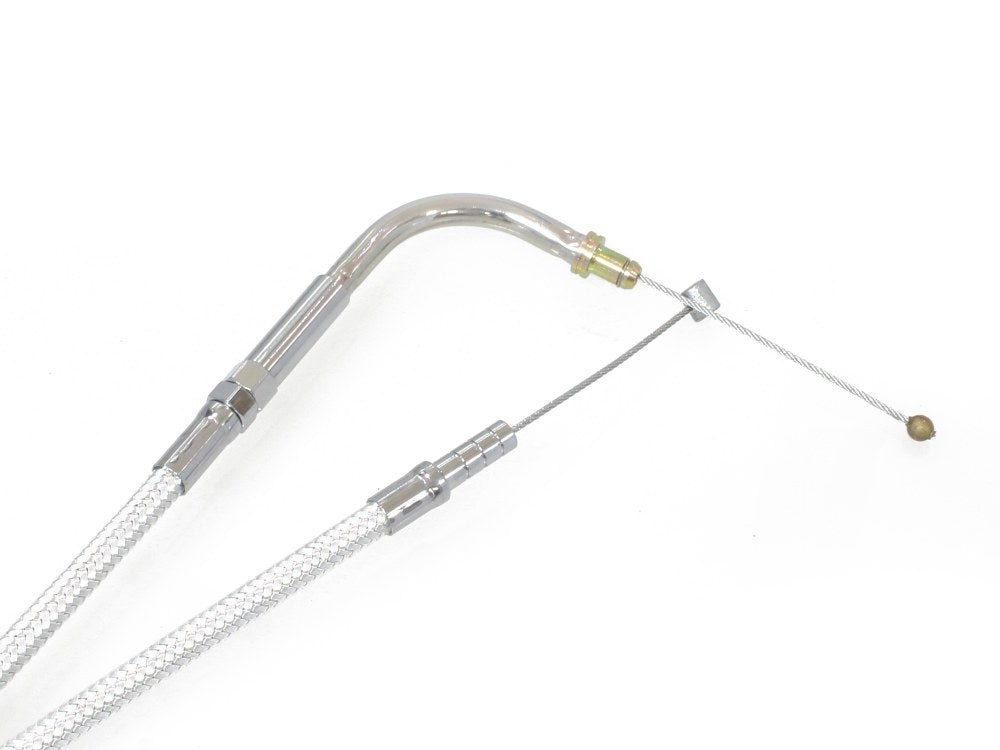 50-1/2in. Idle Cable - Sterling Chromite. Fits Big Twin 1996-2001 with Magnetti Marelli EFI