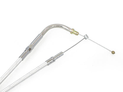 50-1/2in. Idle Cable - Sterling Chromite. Fits Big Twin 1996-2001 with Magnetti Marelli EFI