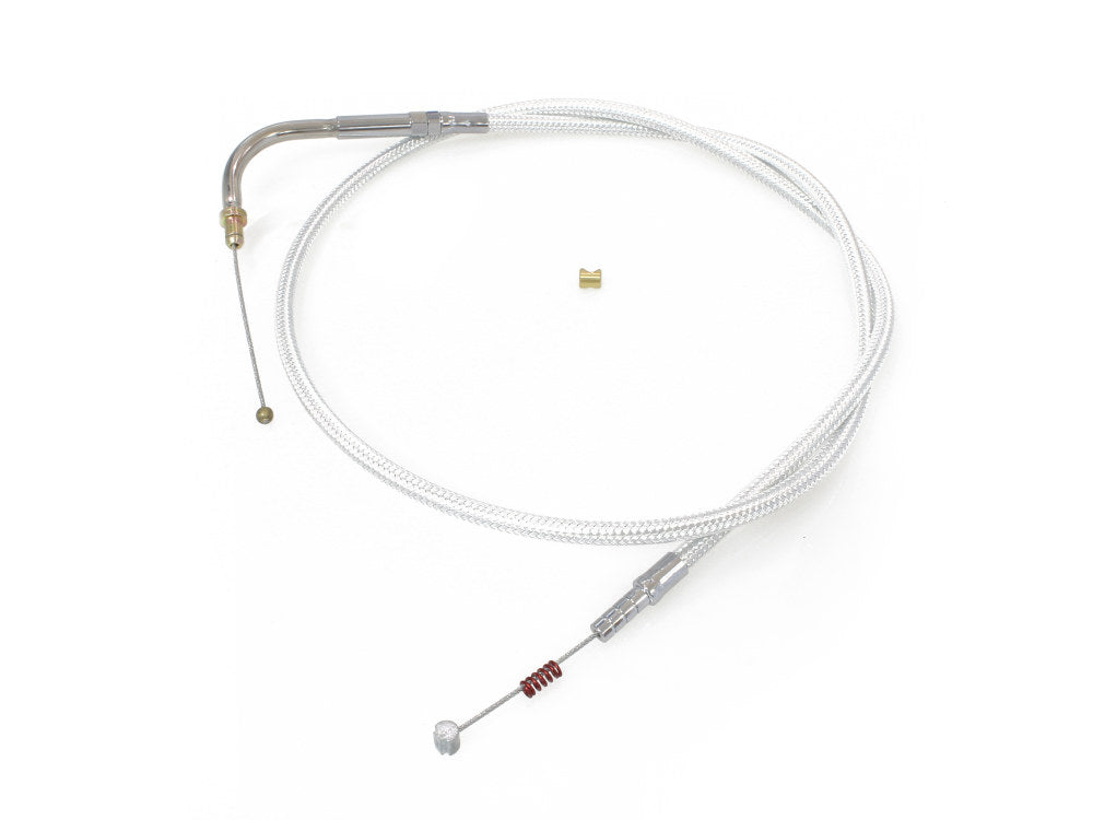 38-3/4in. Idle Cable - Sterling Chromite. Fits Big Twin 1996-2017.