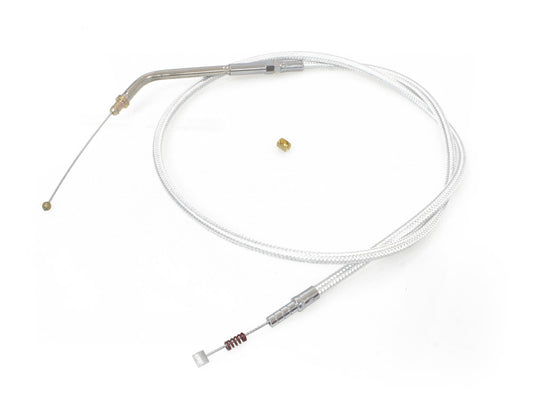 30in. Idle Cable - Sterling Chromite. Fits Sportster 2007-2021.