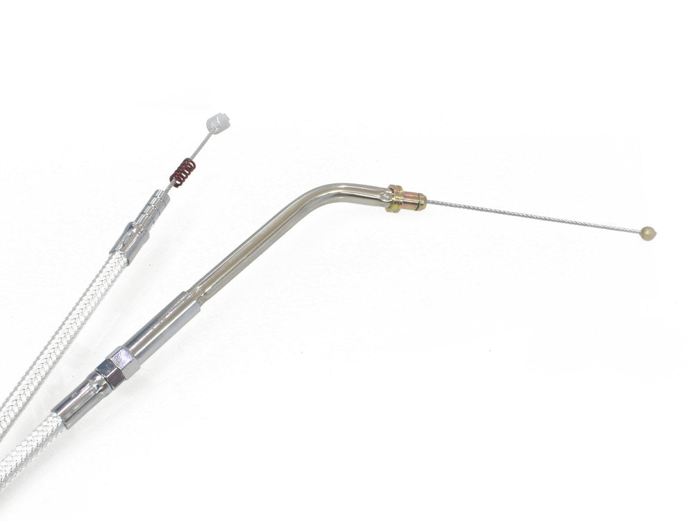 38in. Idle Cable - Sterling Chromite. Fits Sportster 2007-2021.