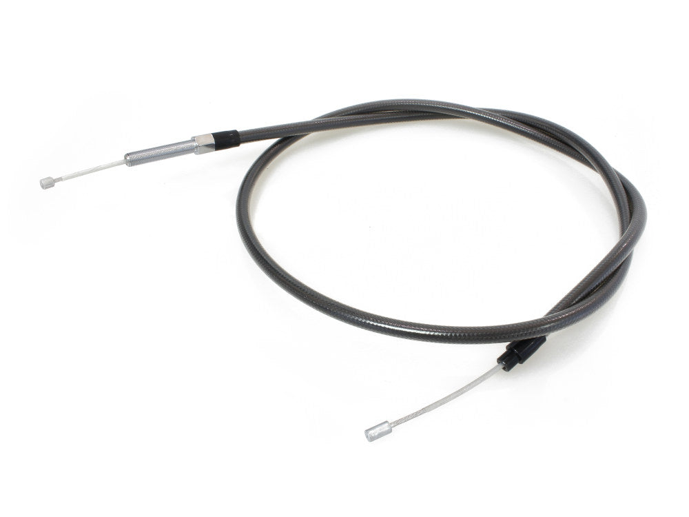 63in. Clutch Cable - Black Pearl. Fits 4Spd Big Twin 1968-1986
