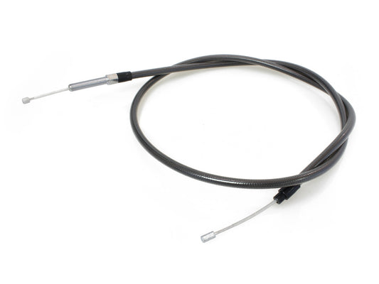 63in. Clutch Cable - Black Pearl. Fits 4Spd Big Twin 1968-1986