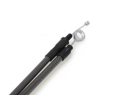 75in. Clutch Cable - Black Pearl. Fits 5Spd Big Twin 1987-2006