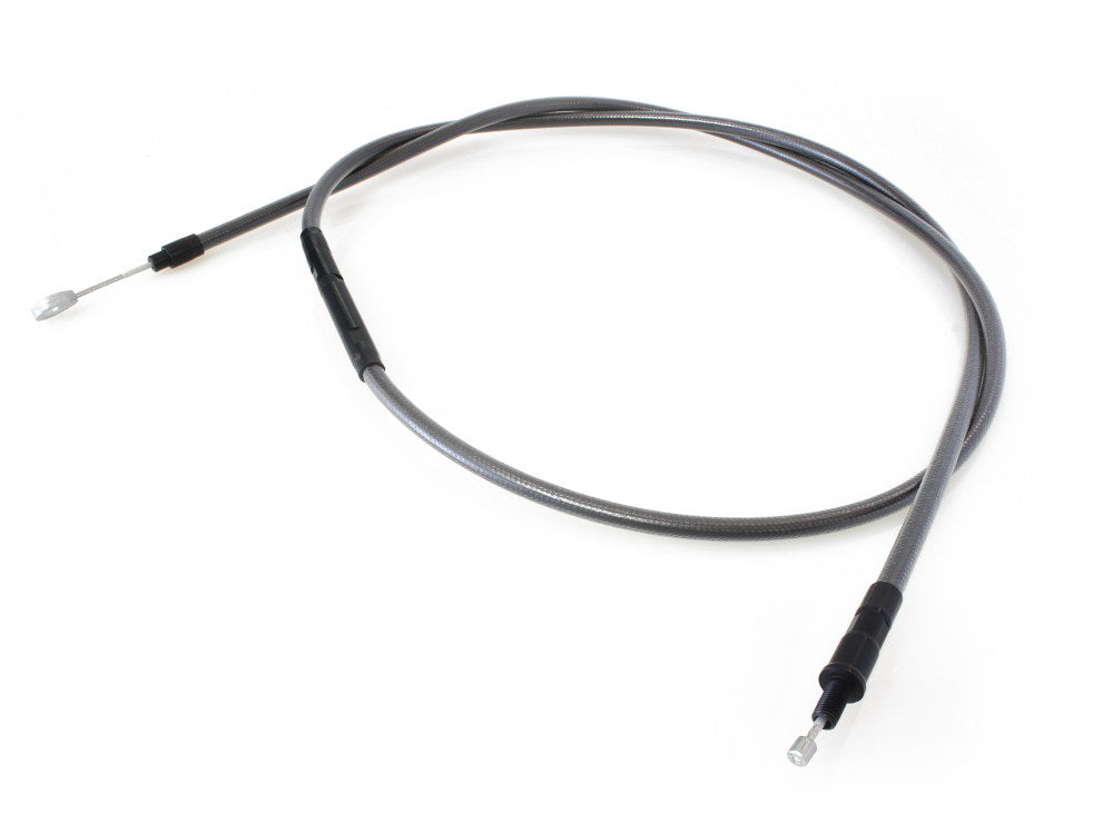 75in. Clutch Cable - Black Pearl. Fits 5Spd Big Twin 1987-2006