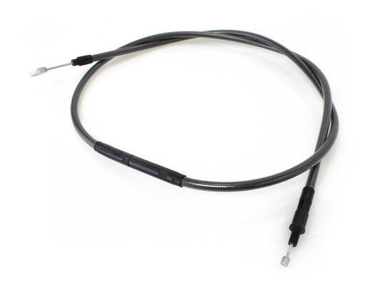 69in. Clutch Cable - Black Pearl. Fits 5Spd Big Twin 1987-2006