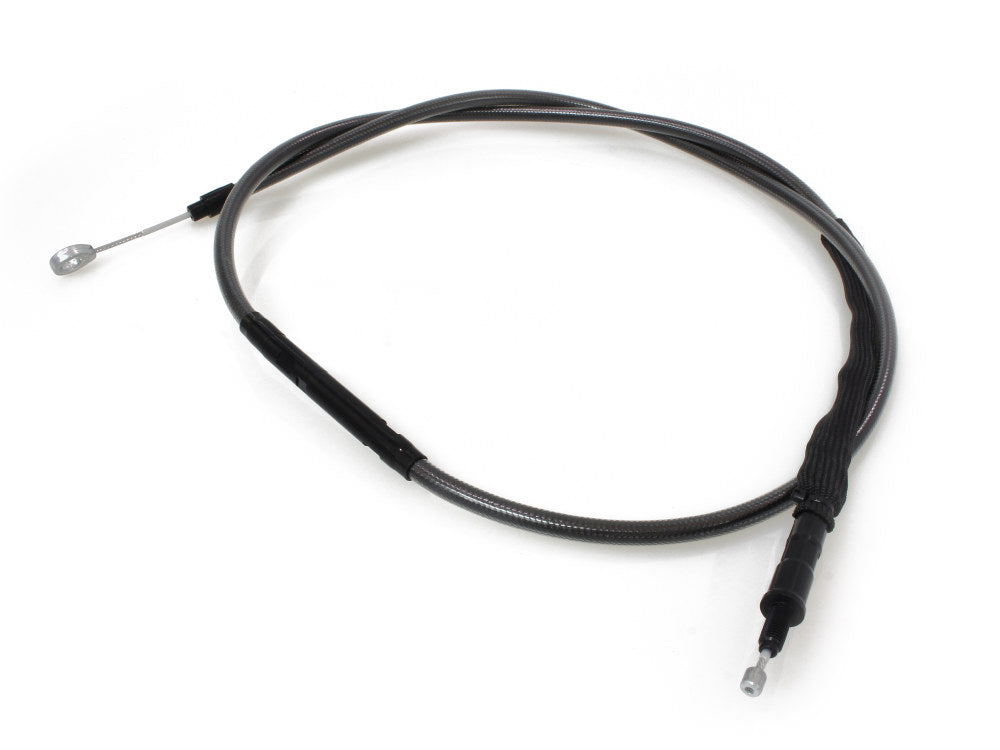 69in. Clutch Cable - Black Pearl. Fits Softail 2007-2024 & Dyna 2006-2017.