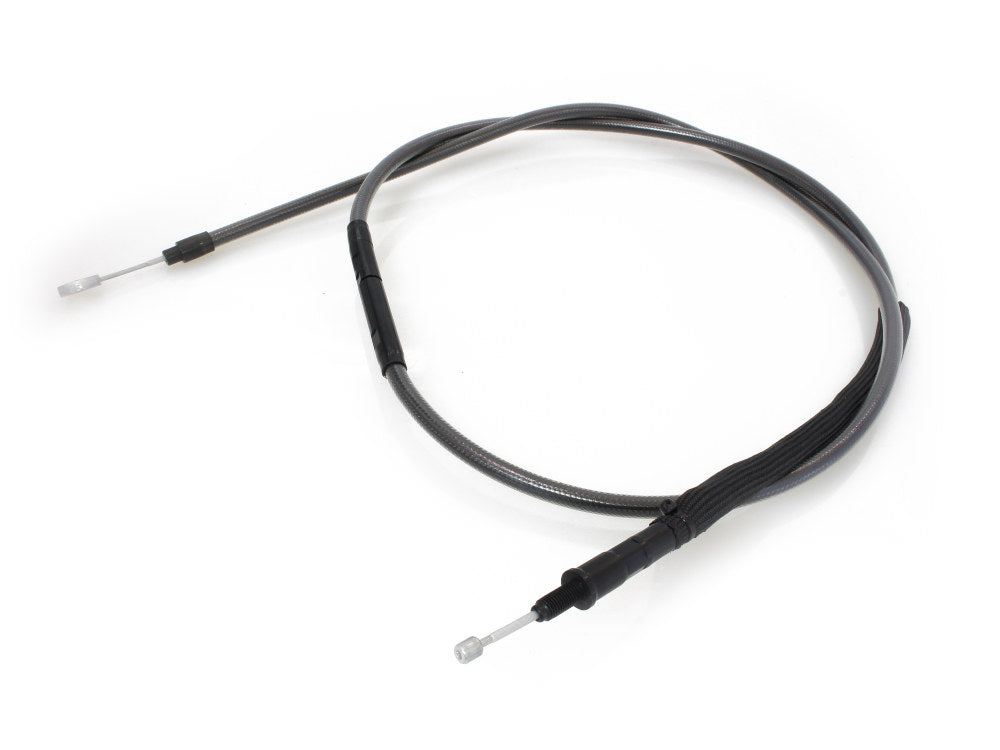 77in. Clutch Cable - Black Pearl. Fits Softail 2007-2024 & Dyna 2006-2017.