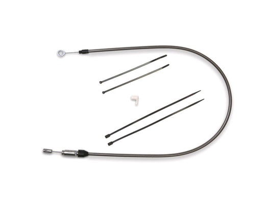52in. Quick Connect Upper Clutch Cable - Black Pearl. Fits Softail 2018-2024 & Most Touring 2021-2024