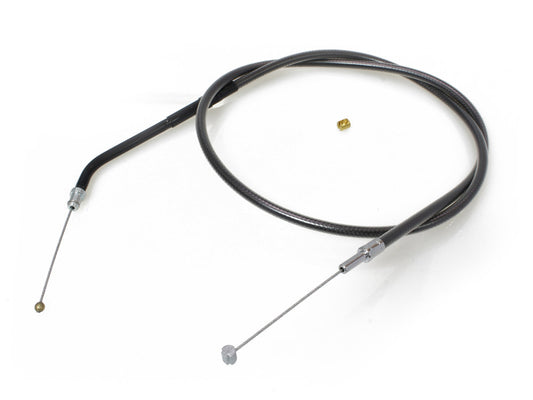 36in. Throttle Cable - Black Pearl. Fits Sportster 1996-2006.
