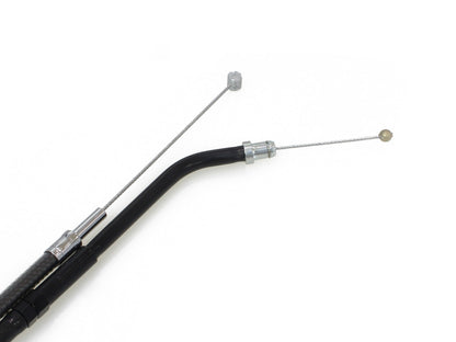 38in. Throttle Cable - Black Pearl. Fits Sportster 1996-2006.