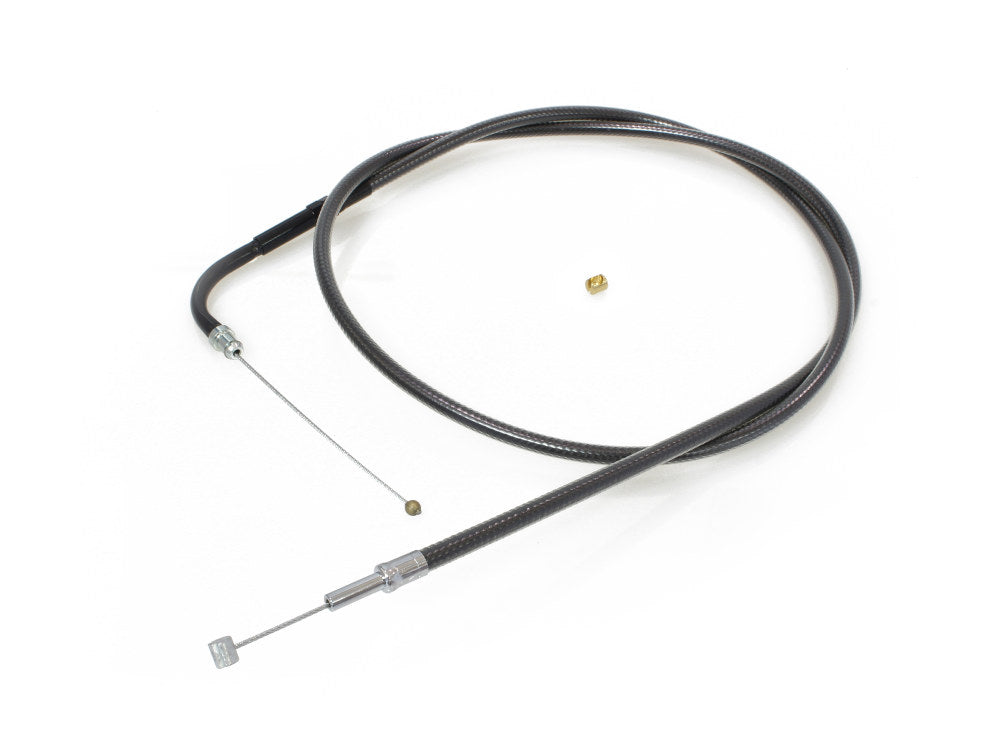 44-1/2in. Throttle Cable - Black Pearl. Fits Big Twin 1996-2017.