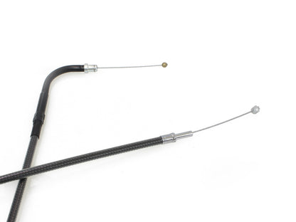 47-1/2in. Throttle Cable - Black Pearl. Fits Big Twin 1996-2017.