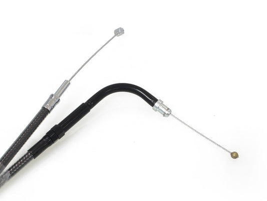 32-3/4in. Throttle Cable - Black Pearl. Fits Big Twin 1996-2017.