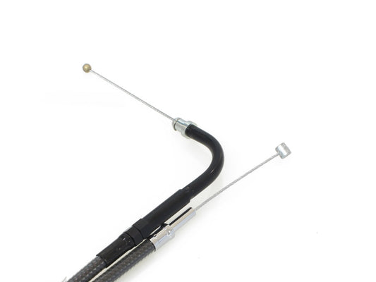 38-3/4in. Throttle Cable - Black Pearl. Fits Big Twin 1996-2017.