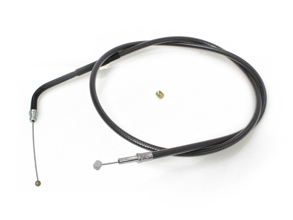 31-1/2in. Throttle Cable - Black Pearl. Fits V-Rod 2002-2017